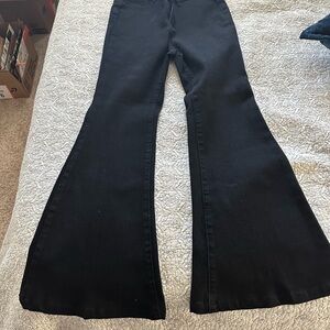 Cider Black Flare Jeans size M(8)